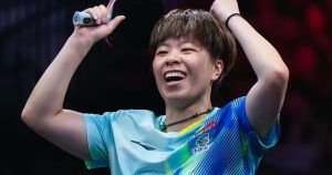国乒女团三比零胜泰国晋级四强